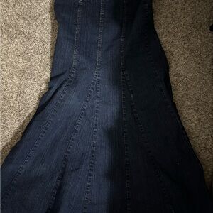 Women's Y jeans Dark Blue Flared Jeans